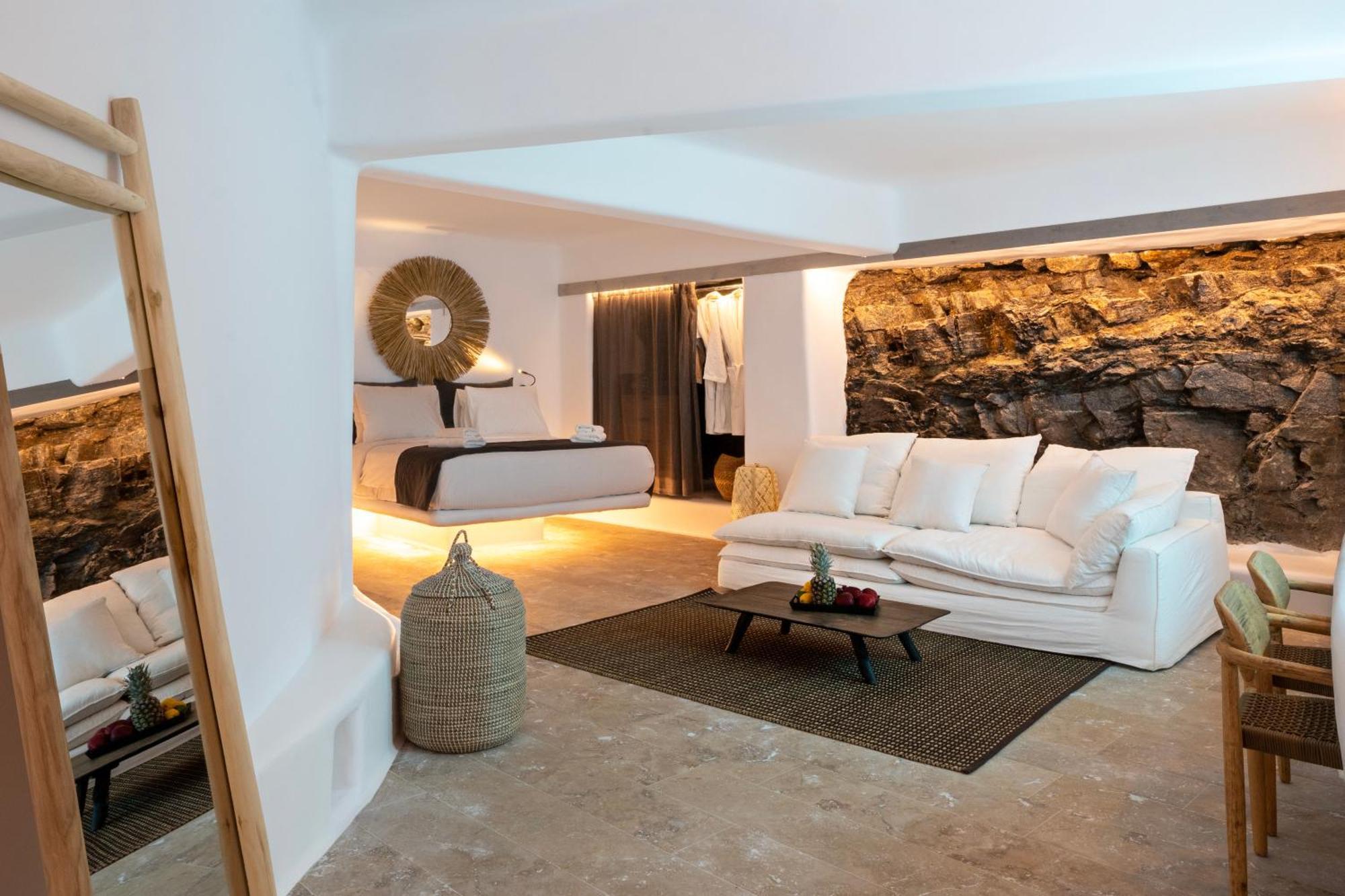 White Stone Mykonos Hotel Agios Ioannis Diakoftis Exterior foto