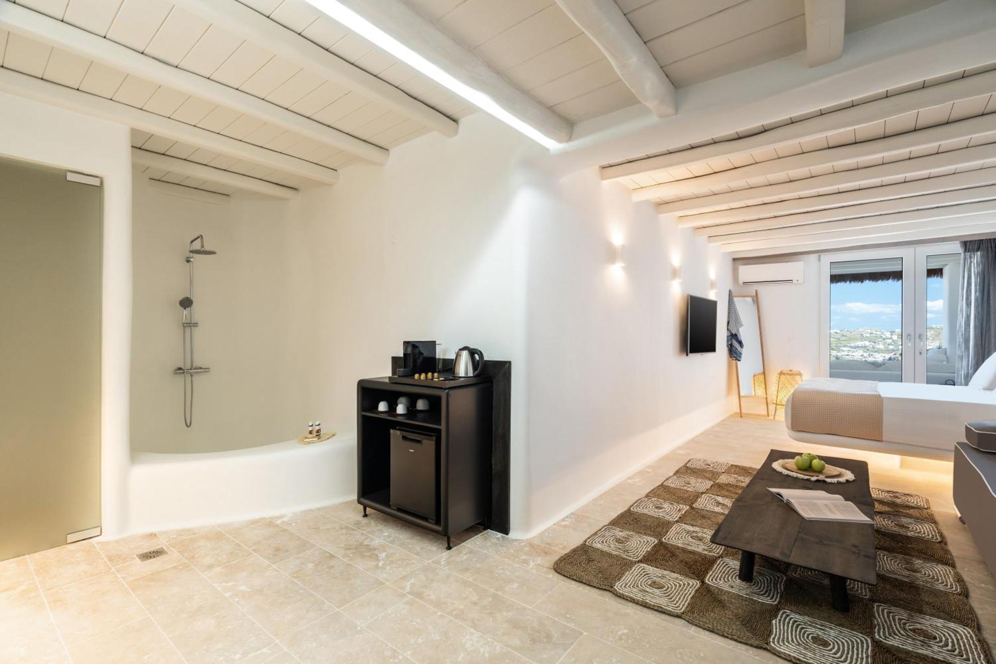 White Stone Mykonos Hotel Agios Ioannis Diakoftis Exterior foto