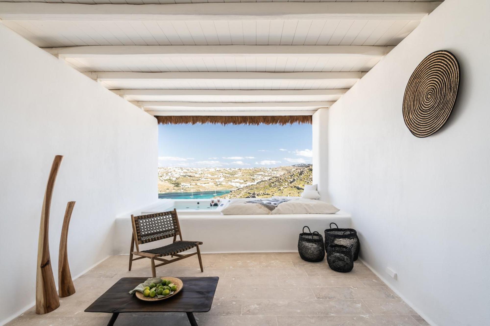 White Stone Mykonos Hotel Agios Ioannis Diakoftis Exterior foto